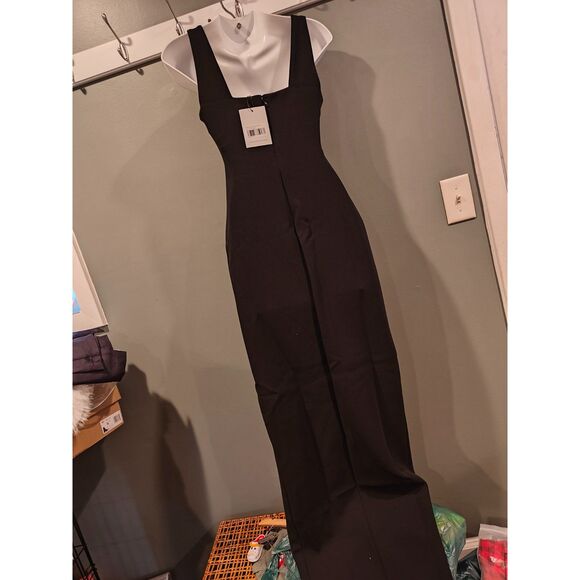 princess polly bombshell maxi dress black tall us 2 - Picture 4 of 4